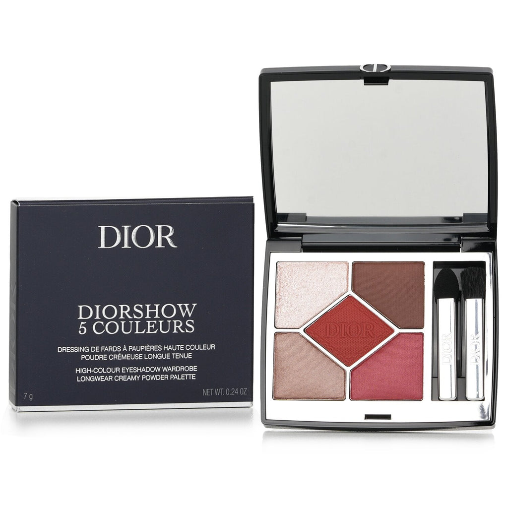 Christian Dior Diorshow 5 Couleurs Longwear Creamy Powder Eyeshadow Palette - # 743 Rose Tulle  7g/0.24oz