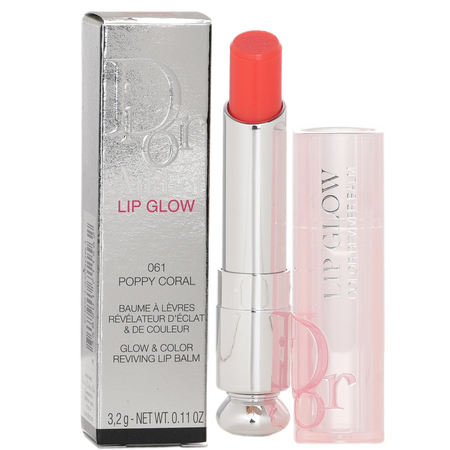 Christian Dior Addict Lip Glow - # 038 Soft Nude  3.2g