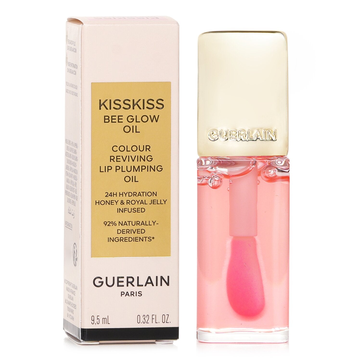 Guerlain KissKiss Bee Glow Oil Colour Reviving Lip Plumping Oil - # 309 Honey Glow  9.5ml/0.32oz