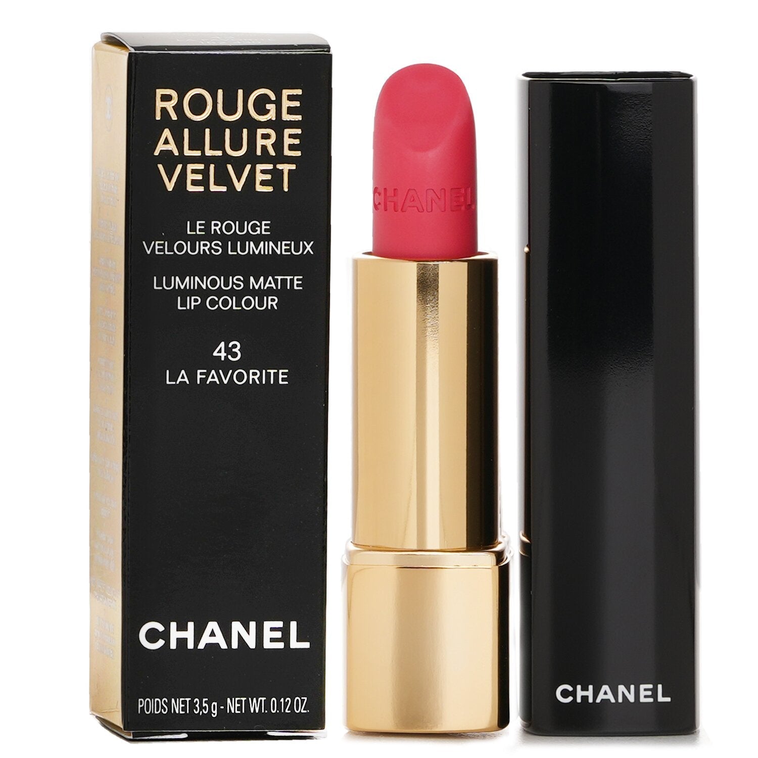 Chanel Rouge Allure Velvet Luminous Matte Lip Colour - # 53 Inspirante  3.5g/0.12oz