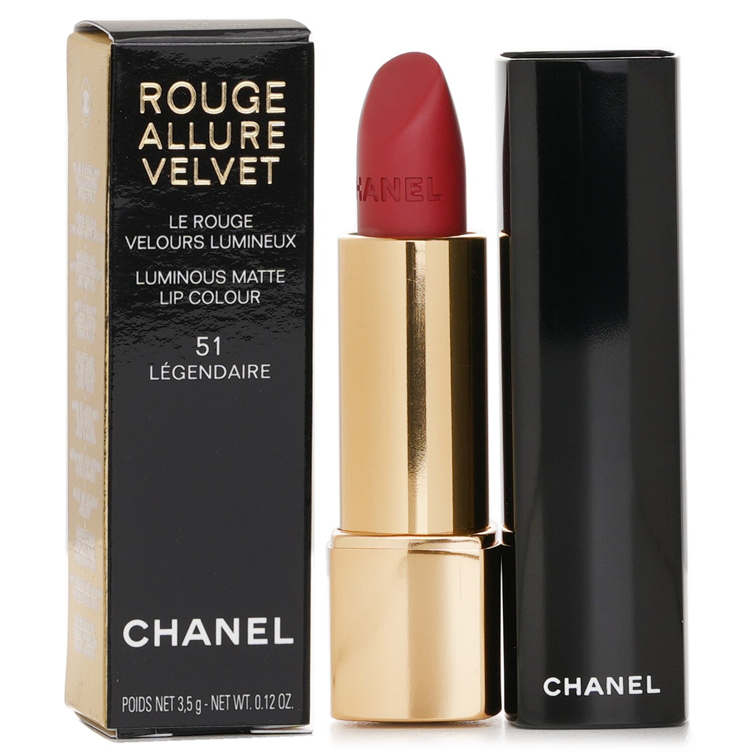 Chanel Rouge Allure Velvet Luminous Matte Lip Colour - # 55 Sophistiquee  3.5g/0.12oz