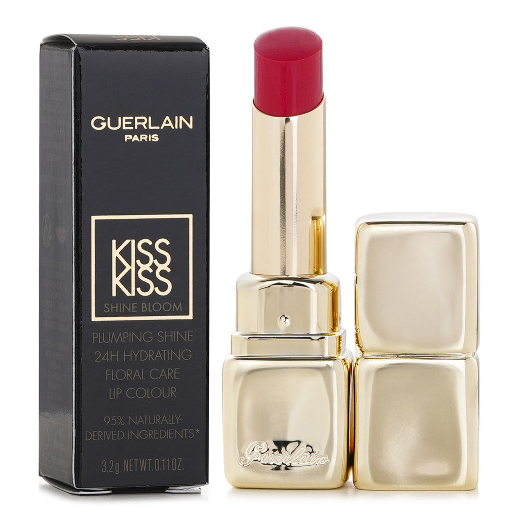 Guerlain KissKiss Shine Bloom Lipstick - # 409 Fuchsia Flush   3.2g/0.11oz