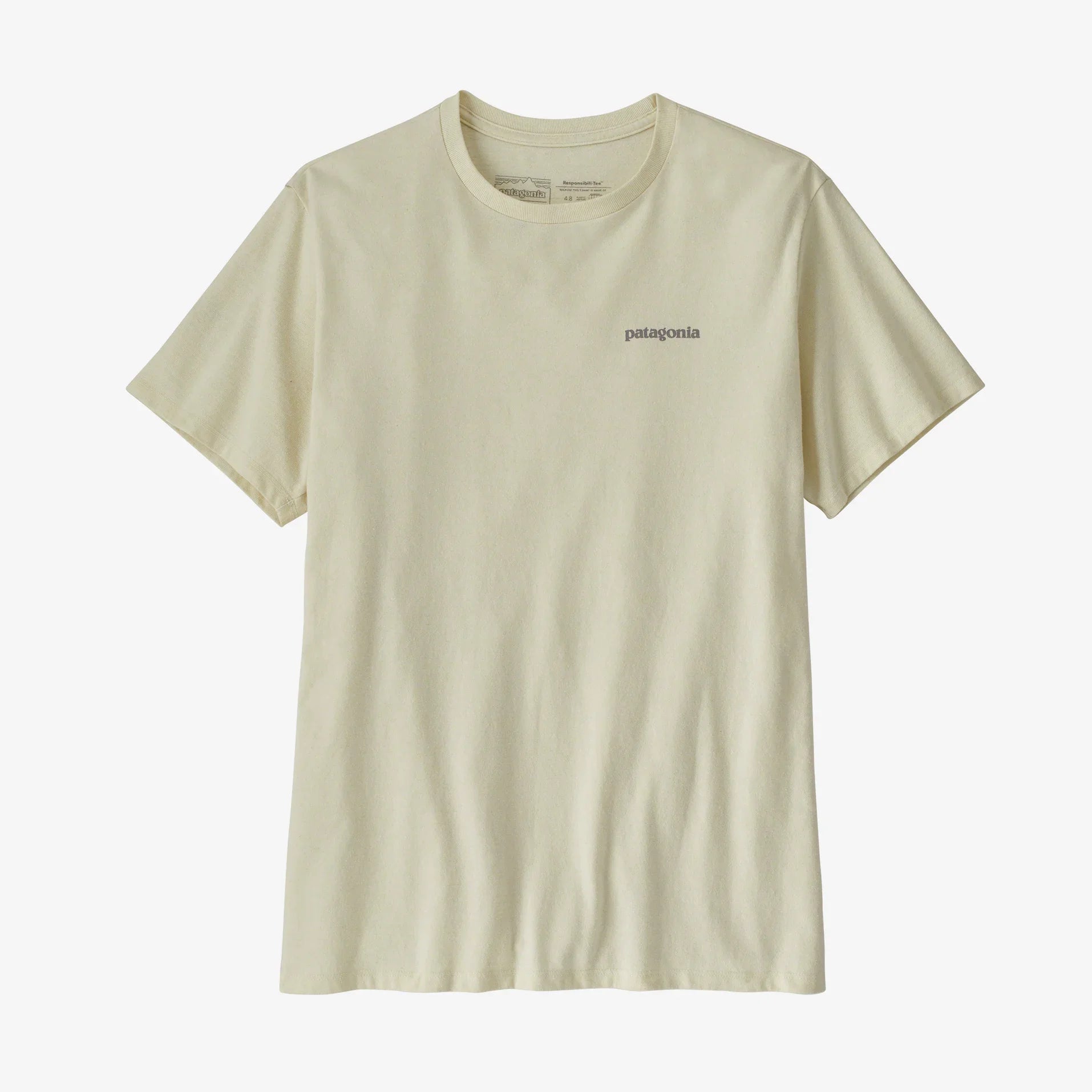 Patagonia Fitz Roy Icon Responsibili-Tee T-shirt uomo Birch White
