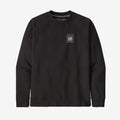 Patagonia Felpa girocollo uomo Men's Alpine Icon Regenerative Organic Cotton Crew Sweatshirt Black Nero