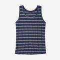 Patagonia Women's Mainstay Tank Top Canotta da donna Sunset Stripe: New Navy