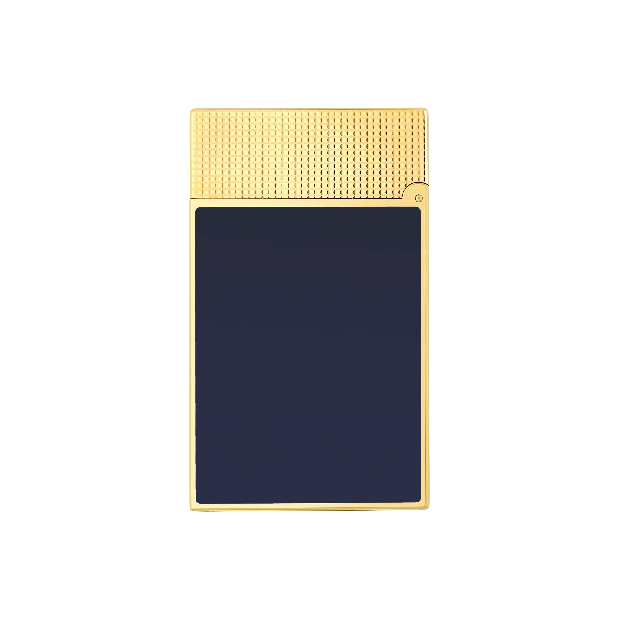 S.T. DUPONT Ligne 2 Micro Diamond Head Dark Blue Lighter/Briquet C16457