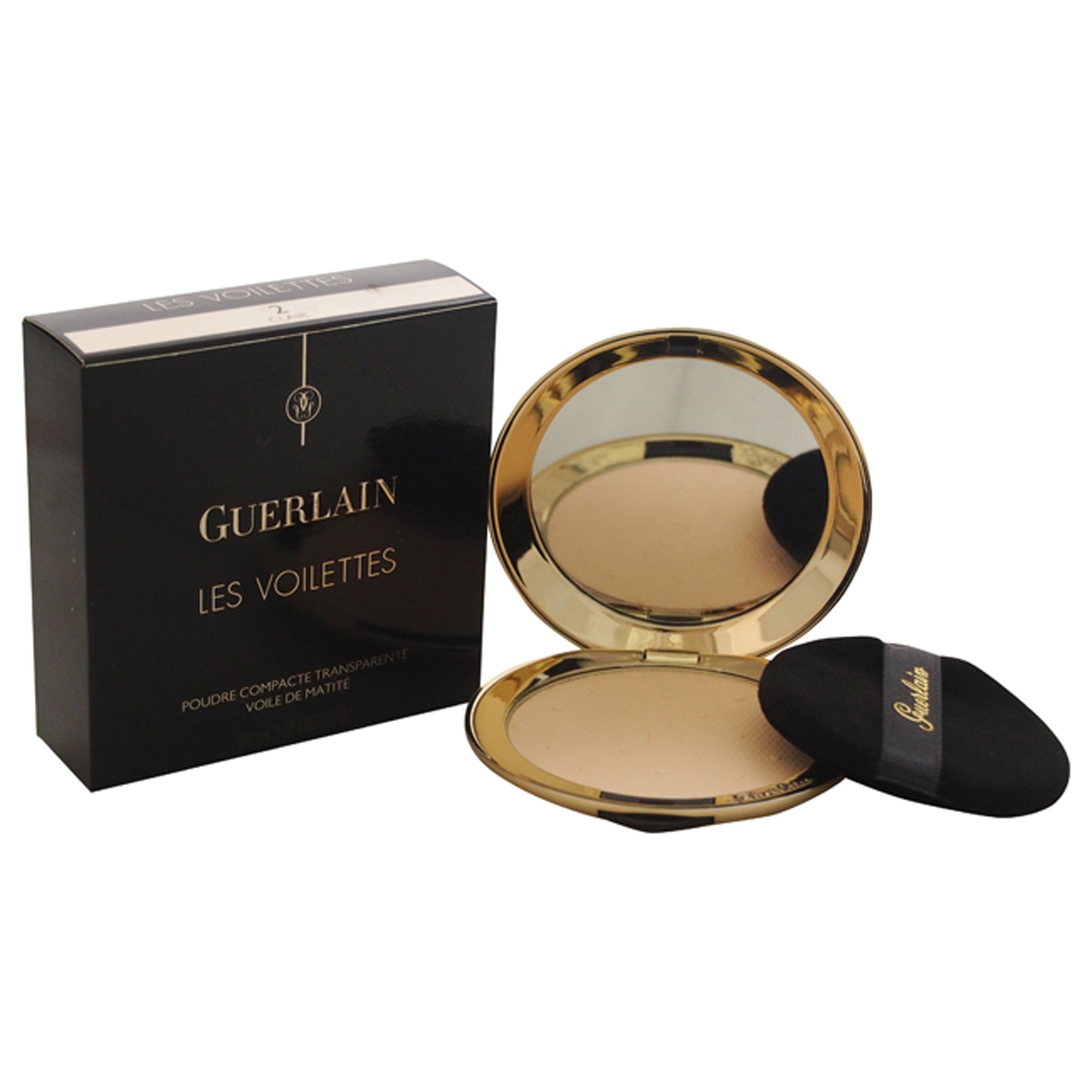 Guerlain Les Voilettes Translucent Compact Powder - 2 Clair by Guerlain for Women - 0.22 oz Powder