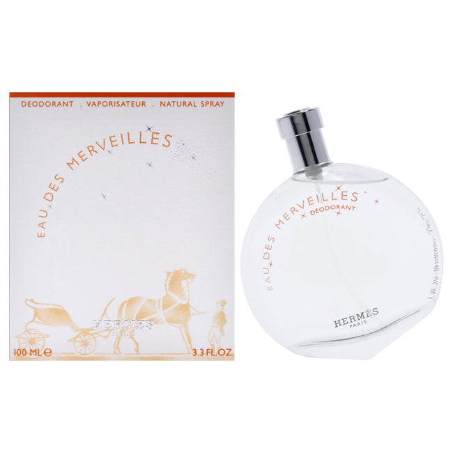 Hermes Eau Des Merveilles by Hermes for Women - 3.3 oz Deodorant Spray