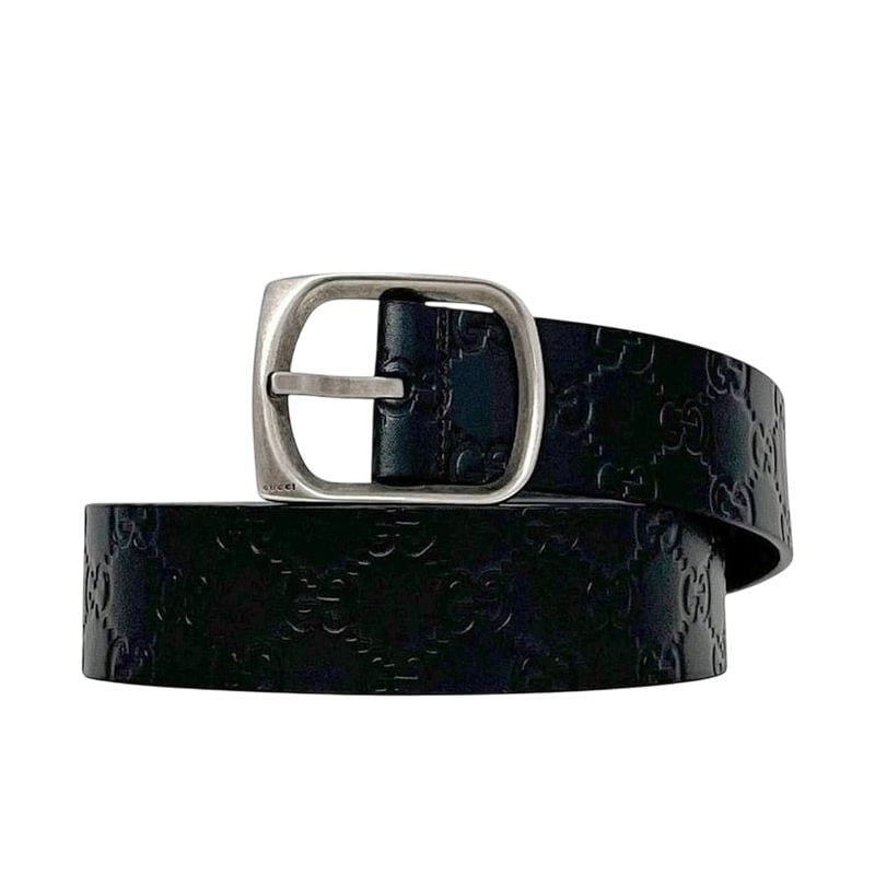 Gucci Belt Black Cima 90 36