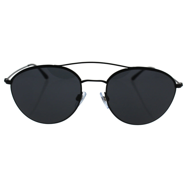 Giorgio Armani AR 6032-J 3001-87 Frames of Life - Matte Black-Grey by Giorgio Armani for Women - 55-18-140 mm Sunglasses